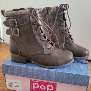 Dark Brown Ankle Boots